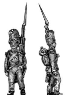 Grenadier (bearskin) march attack