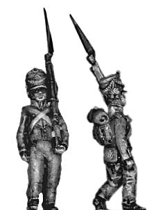 Light infantry fusilier march attack