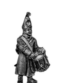Pavlov Grenadier drummer in greatcoat