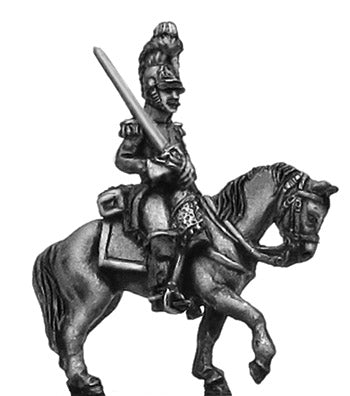 Belgian Carabinier officer in helmet