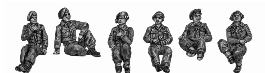 British Battle Dress sitting