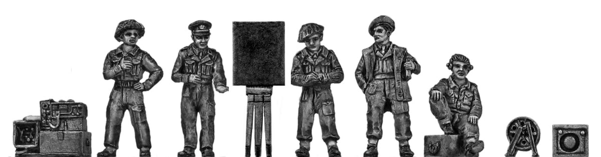 British 25pdr Battery Command