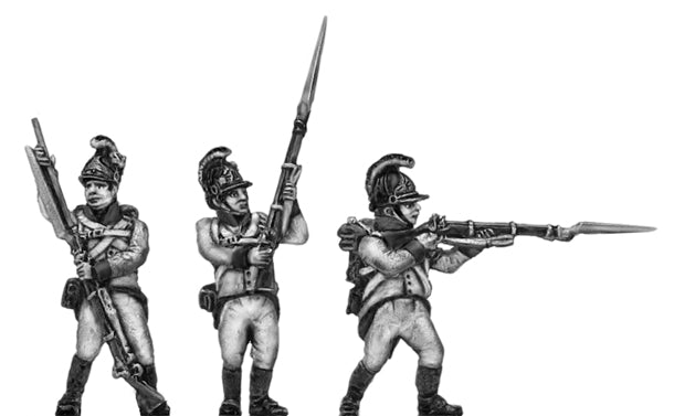German fusilier helmet firing and loading