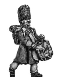 Chasseur of the Guard drummer greatcoat