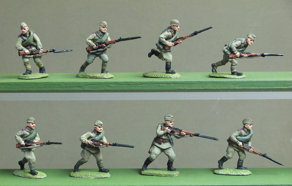 Caps rifles advancing