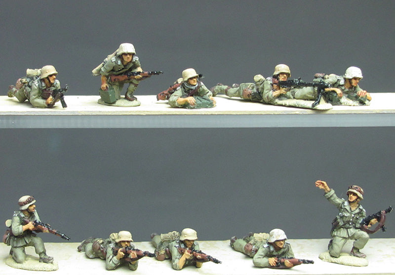 DAK Infantry section prone