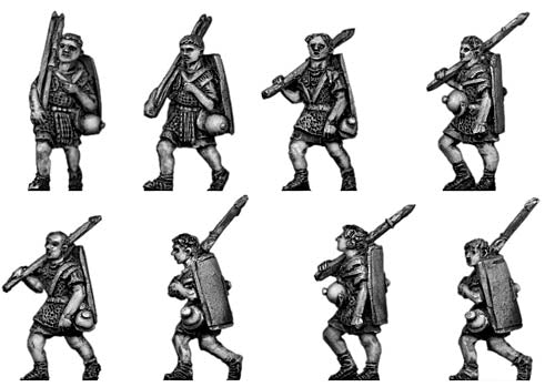 Legionary in marching order