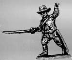 Officer hat jacket sword