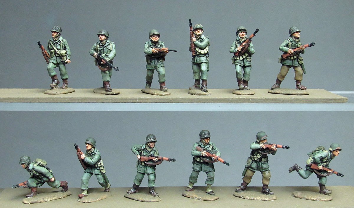 43 Uniform US advancing