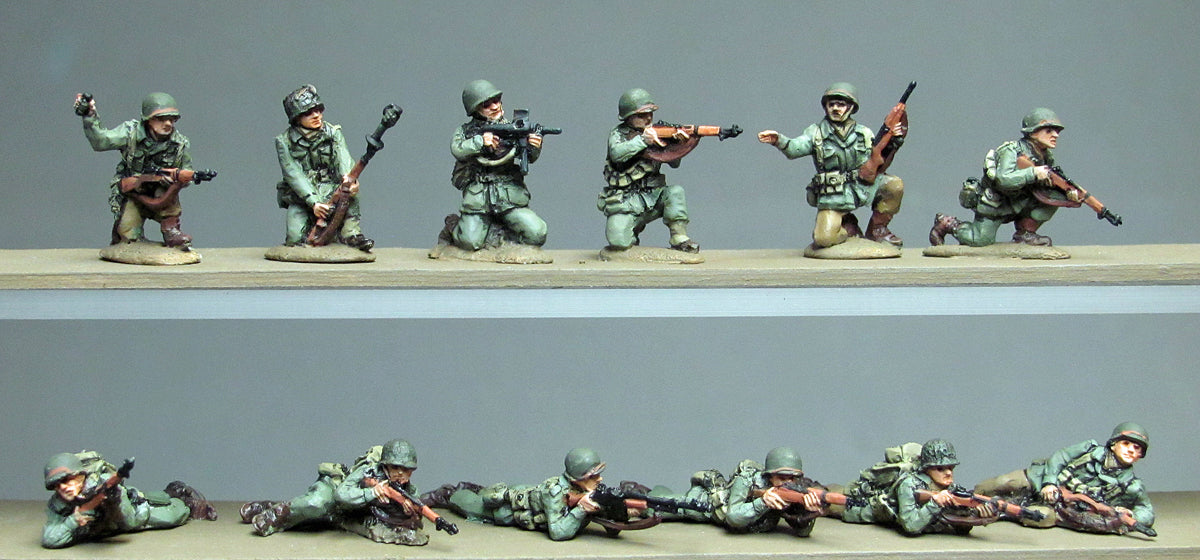 43 Uniform US prone and kneeling