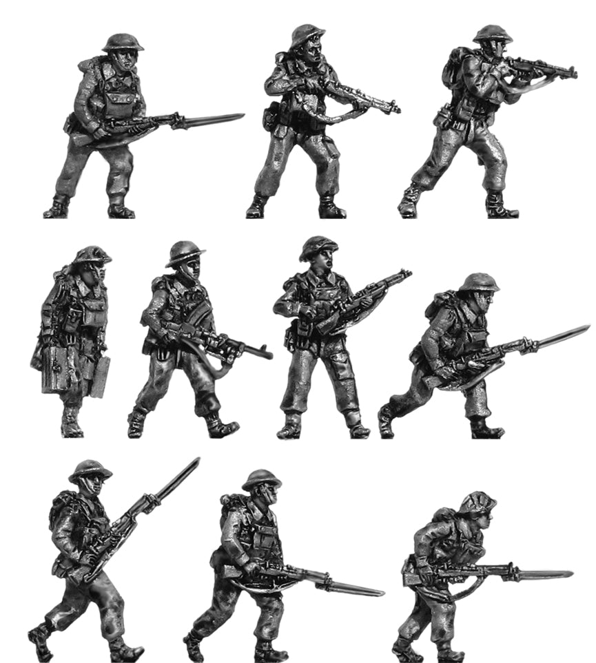 BEF Infantry advancing