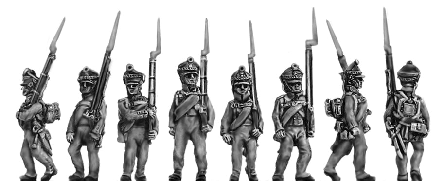 Musketeer/Jager march attack