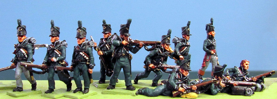 Peninsular War British rifle battalion (95th Rifles/KGL Rifles)