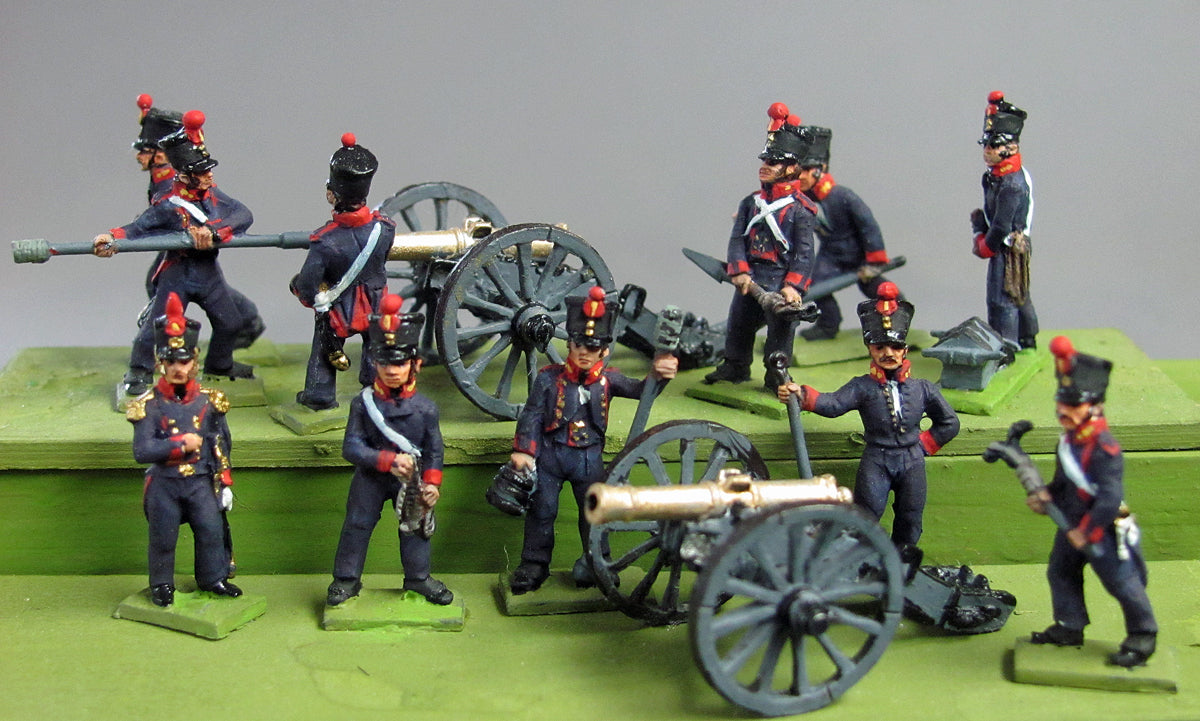 Spanish Artillery Shako Firing