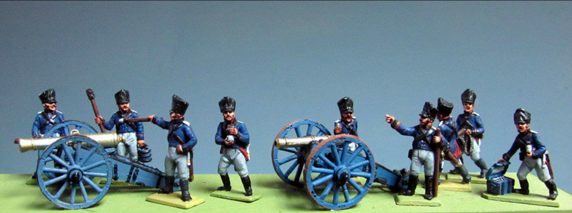 Prussian Foot Artillery battery