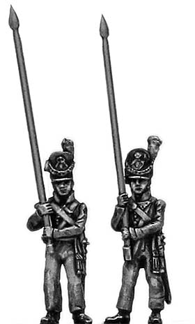 Ensign standing bare pole