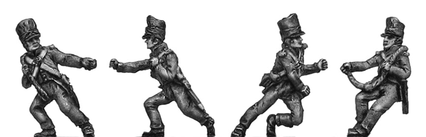 Crew heaving gun
