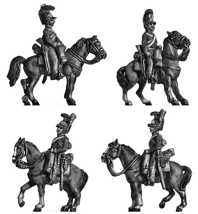 British Household Cavalry Troopers at rest