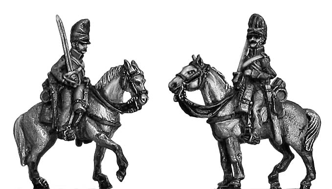 2nd Dragoons Scots Greys at rest covered bearskin