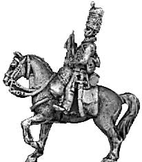 Hussar trumpeter busby
