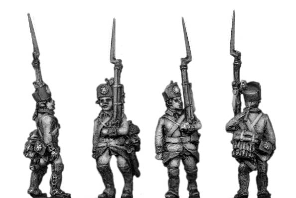German Fusiliers marching
