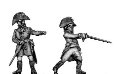 German Fusilier Officer, bicorne