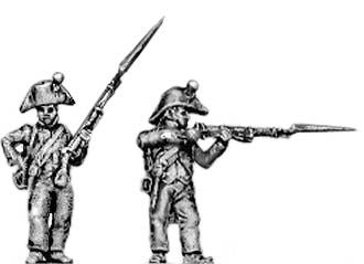 Fusilier firing and loading