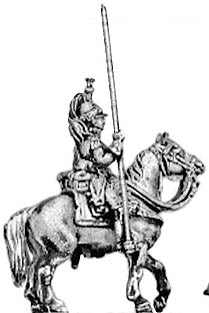 Cuirassier standard bearer