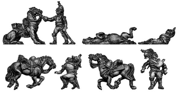 Cuirasier Casualty Set