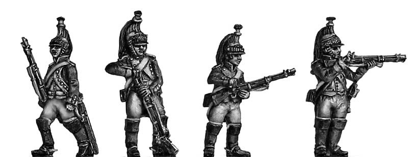 Dragoons dismounted skirmishing