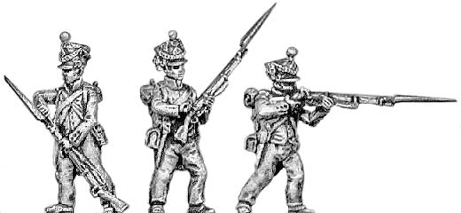 Fusilier loading and firing