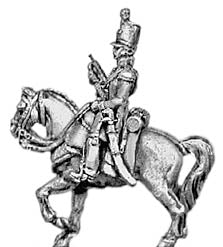 Landwehr trumpeter English shako