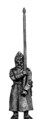 1805-11 Fusilier standard bearer in greatcoat