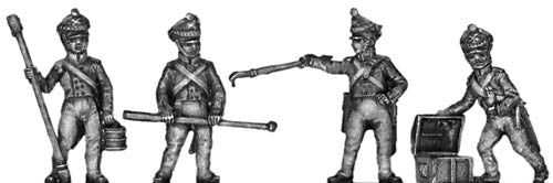 Foot artillery firing