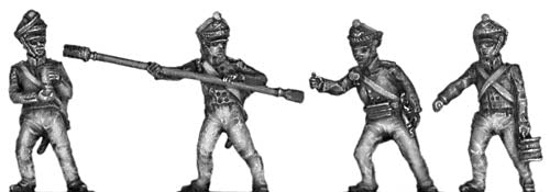 Foot artillery loading