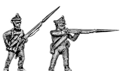 Musketeer/Jager firing and loading