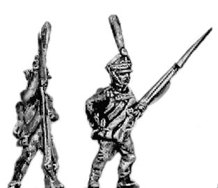 Grenadier firing and loading