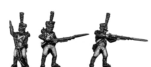 Young Guard 1809-12 uniform skirmishing