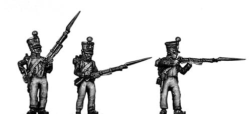 Young Guard 1814 uniform skirmishing