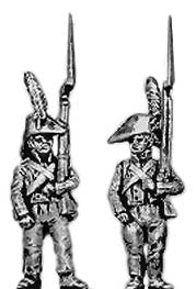 Fusilier cocked hat standing