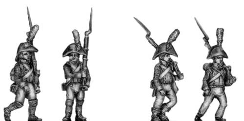 Fusilier cocked hat marching