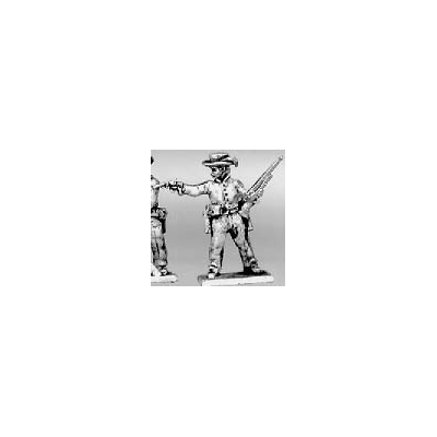 Trooper dismounted shotgun & pistol