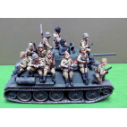 Infantry tank riders