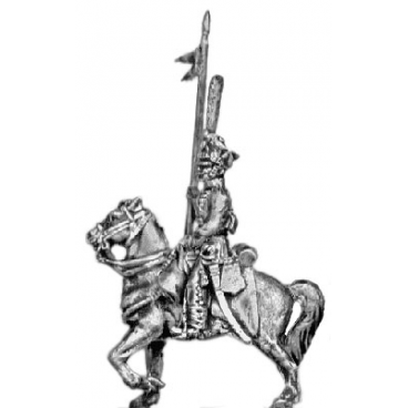 Hussar, front rank with lance