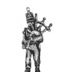 Light infantry piper, for Highland regiments
