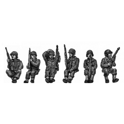Armoured infantry seated set 1