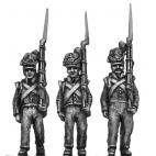 Belgian Line Infantry, flank company, marching