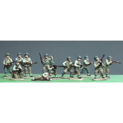 Infantry squad, in contact
