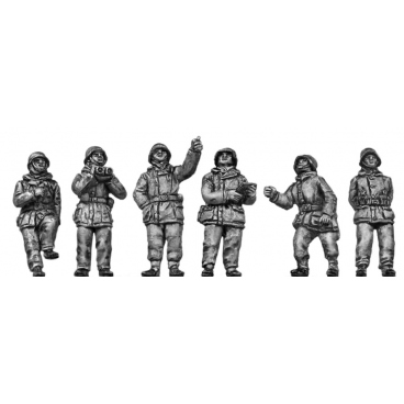 German flak crew - winter suits