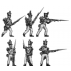 Grenadiers, firing line